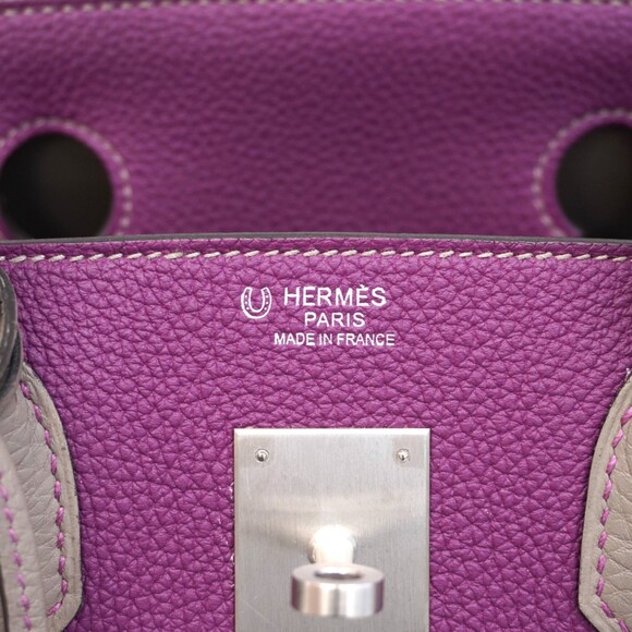 Hermes Hermès Birkin 30 Togo Anemone Asphalt Handbag with Z Stamp, SPO Women's - Picture 5 of 13